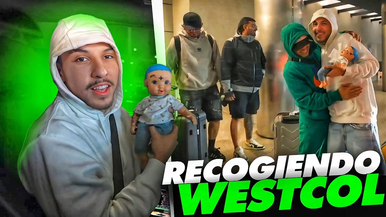 Recogiendo a WestCOL y Camilo en el Aeropuerto | Samulx