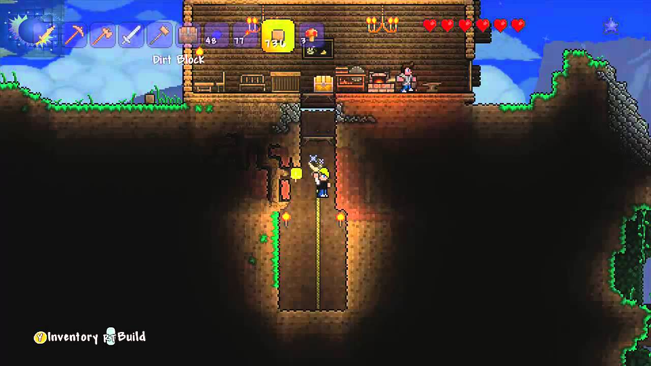 Terraria | Lets Play | Episode 1 - YouTube