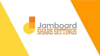 Celebrity Jamboard: Share Settings Profile