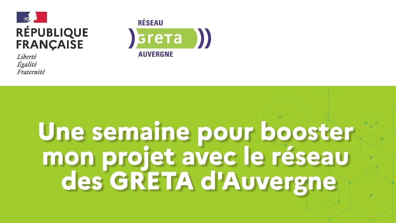 Une semaine pour booster mon projet formation
