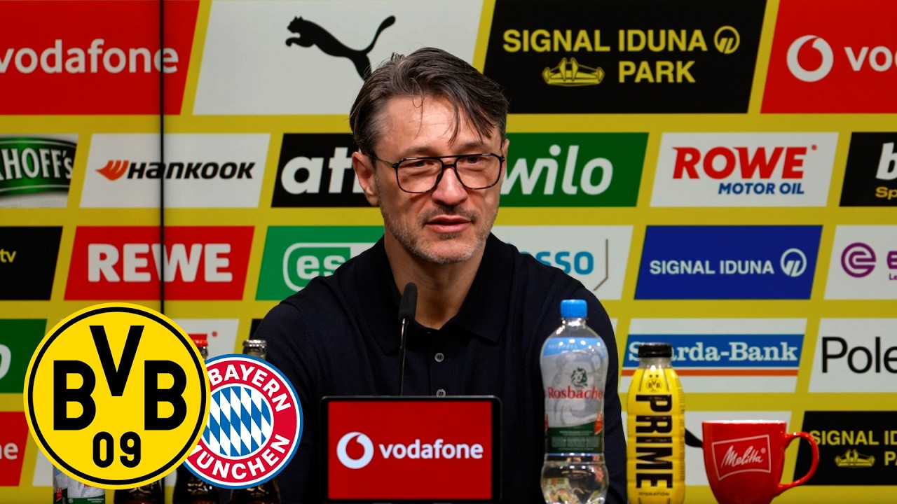 „Das war Werbung für den deutschen Fußball“ | PK mit Niko Kovac | BVB – FC Bayern München 2:3