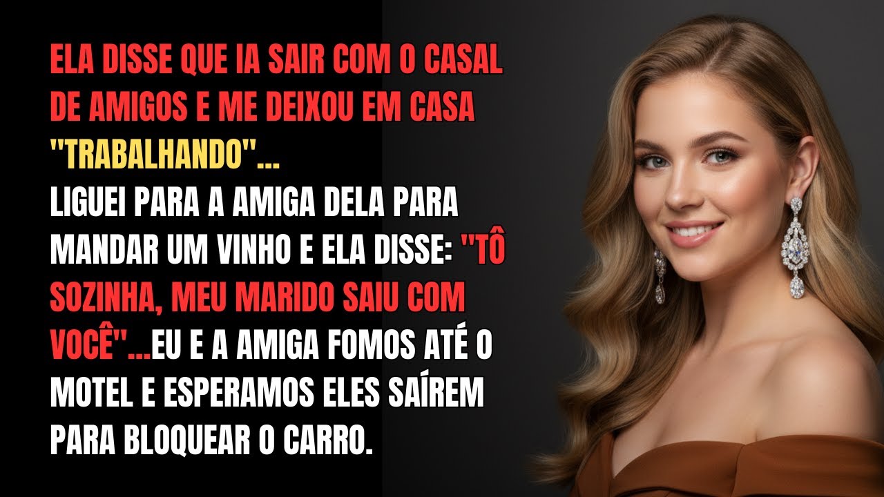 Ela Disse Que Ia Jantar Com O Casal. A Amiga Me Disse: 