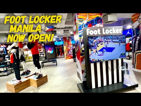 Foot Locker Manila Philippines 🇵🇭 Now Open! Largest Foot Locker in South East Asia! Glorietta