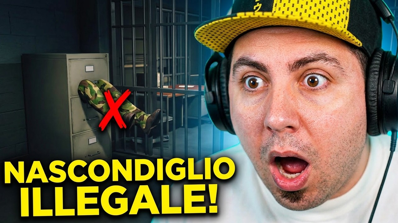 IL NASCONDIGLIO ILLEGALE NELLA STAZIONE DI POLIZIA!! MECCHA CHAMELEON