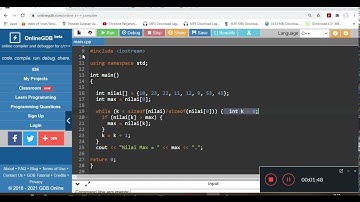 Keren!!! Kode Program C++ Penentuan Nilai Maximum Pada Array Berdimensi Satu - CPP