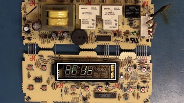 Frigidaire F1 Error Code Repair Oven Controller Board 318013200