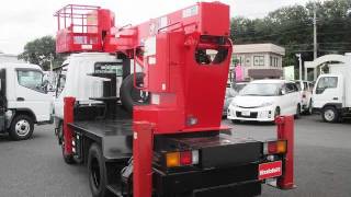 キャンター NOxPM適合5.2D 高所作業車 12.5m SK12A KK-FE53EB 中