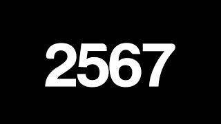Numbers 1 to 1000 (make that 3000) [HD]