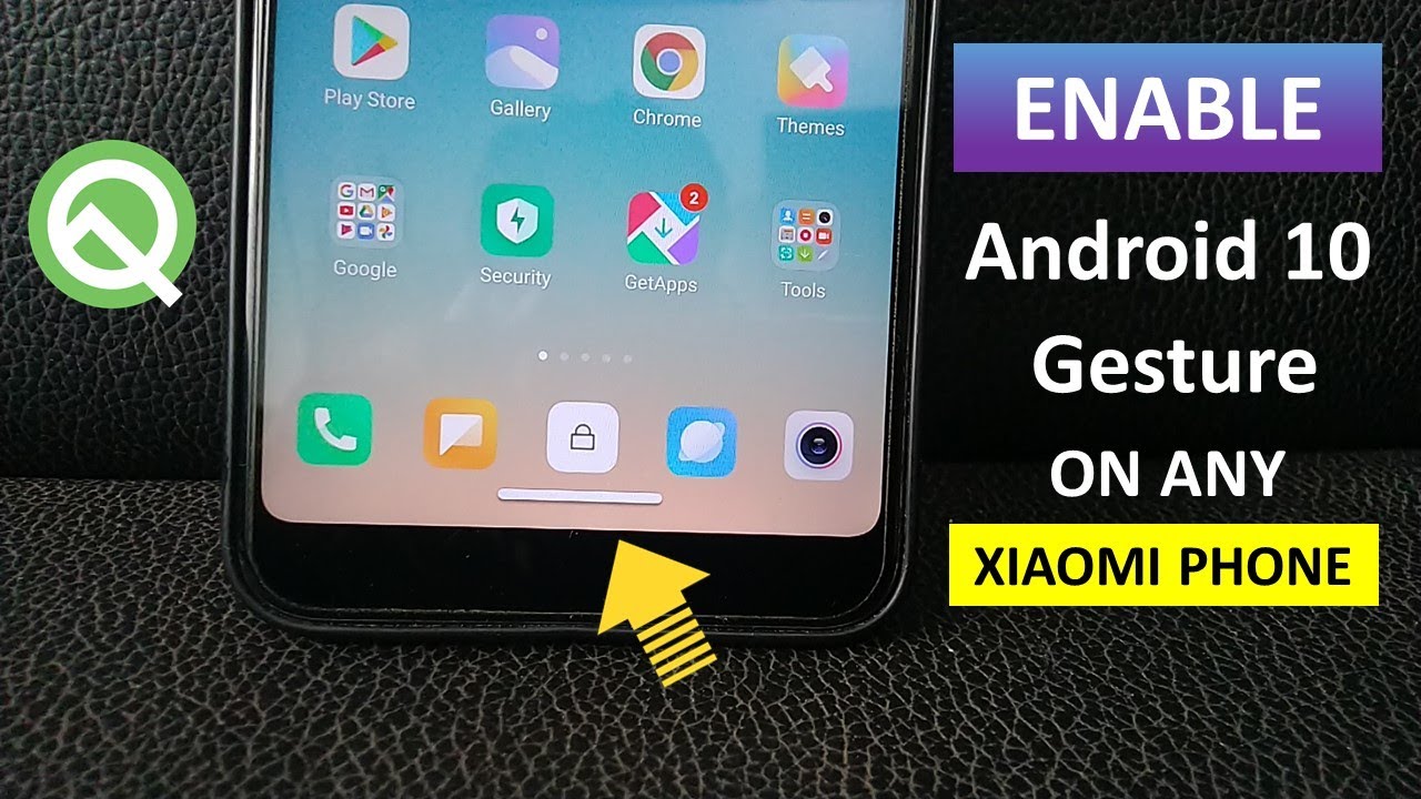 Enable Android 10 Gesture on Any Xiaomi Phone | Android 10 New Gesture ...
