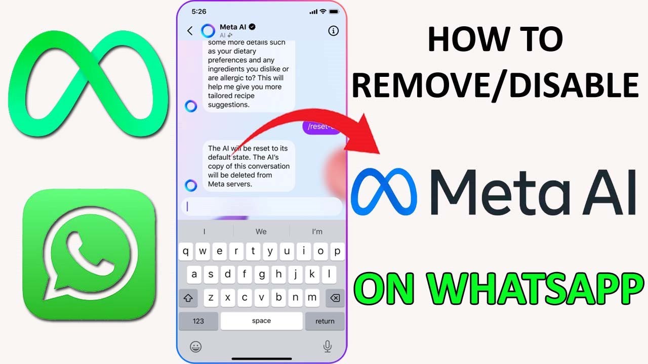 How To Remove Meta AI On WhatsApp (2024 Guide) | How To Get Rid Of Meta ...