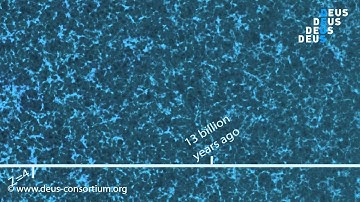 DEUS Full Universe Run - Dark matter distribution in redshift space