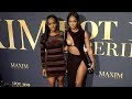 Malika Haqq and Khadijah Haqq 2018 Maxim Hot 100 Experience