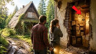 Forced Out Of Their Apartment, They Bought A Cheap Forest Home And Found A Hidden Room