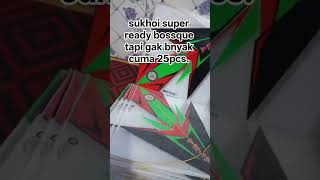 sukhoi super ready bossque tapi gak bnyak cuma 25pcs. #layangan #benanglayangan #layangantanggalan