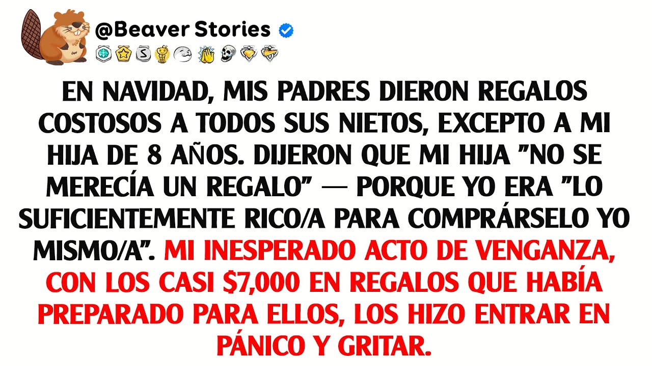 Mis padres les hicieron regalos costosos a todos, excepto a mi hija. Hice que se arrepintieran.