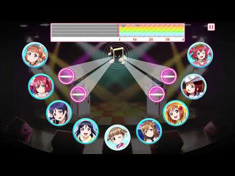 【スクフェスAC譜面】青空Jumping Heart  判定ガン積み甘えプレイ