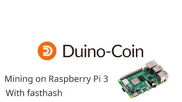 Running Duino mining with fasthash on Raspberry Pi 3