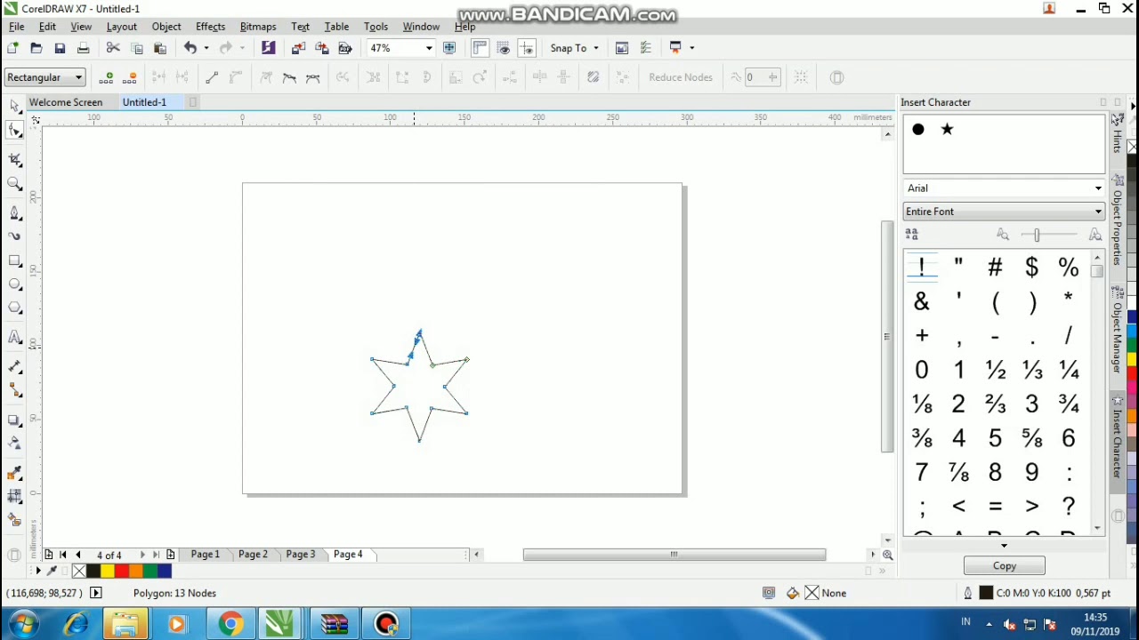Cara Membuat Bunga Corel Draw x7.Exe - YouTube