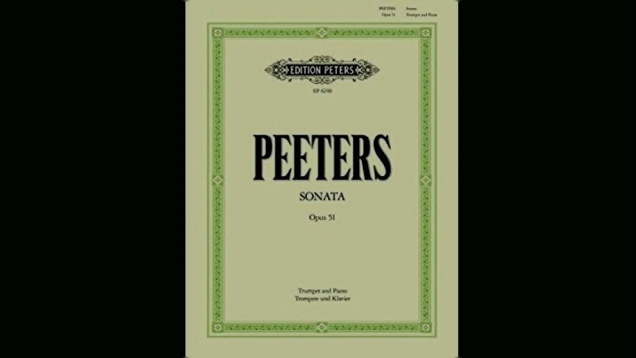 Peeters Sonata Mvt 2: Aria (accompaniment)