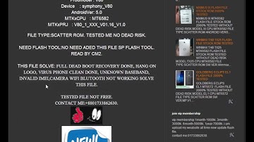 SYMPHONY V80 FLASH FILE  1000% working download link