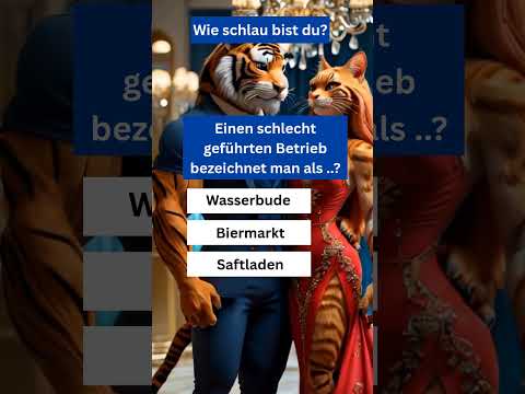 Wie schlau bist