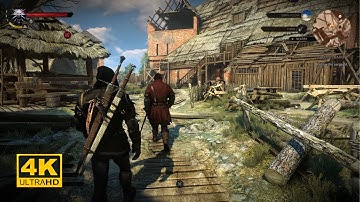 The Witcher 3 E3 Gameplay Ultra Modded | RTX 5090  | 4K Ray Tracing