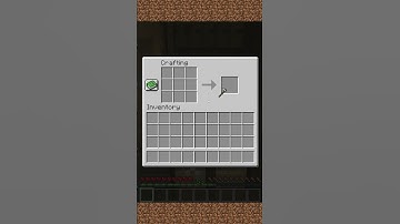 How to Craft a Iron Hoe in Minecraft #minecraft
