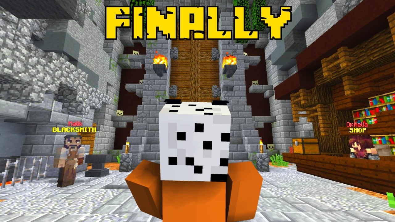 Its Finally here Hypixel Skyblock DUNGEONS! - YouTube