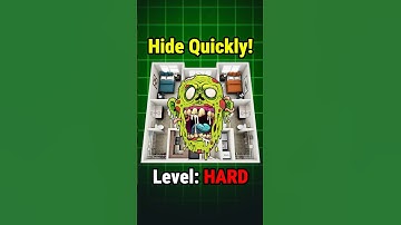 Did you survive the zombie outbreak? 🦠😷 #hideandseek #survival #zombie