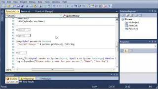 Visual Basic Tutorial   95   Person Part 4