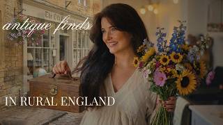 Antique Hunting in Rural England | Late Summer Village Day & Sourdough at the Cottage