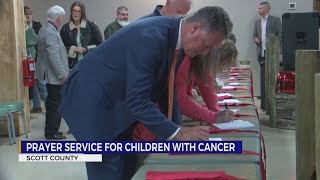 Prayer service held for 12 Scott Co. children battling cancer