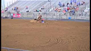Heidi on RLF Smokin Dash TX FFA Rodeo Round 1