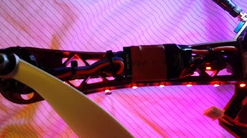 F450, APM 2.6, GPS, OSD, VTX, Telemetry Status & flight LEDs.