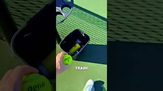 WHY PROS ACTUALLY THROW AWAY BRAND NEW TENNIS BALLS.