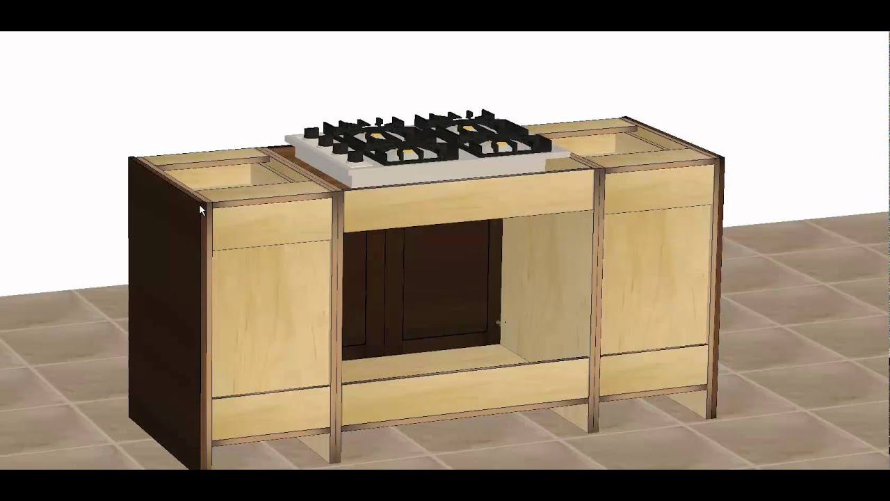 Slab Island Bar Back Layout - YouTube