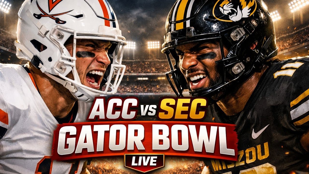 WATCH: Virginia vs Missouri Gator Bowl LIVE Updates | ACC vs SEC Showdown