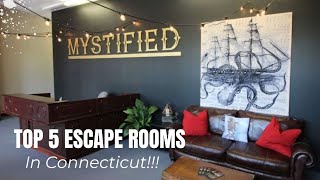 Top 5 Escape Rooms in CT!!! Explore these with your Friends and Family!!!