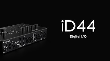 Digital I/O on the Audient iD44 MKII Audio Interface