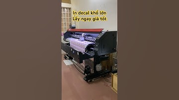 In decal khổ lớn lấy liền giá tốt tại #thegioidecal #decal