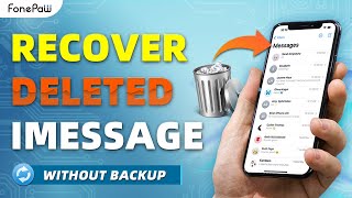 How to Recover Deleted iMessages without Backup | 2 PRACTICAL WAYS