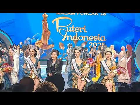 Press Conference with Firsta Yufi Amarta from East Java, winner of Puteri Indonesia 2025 - video from KlikDirektori