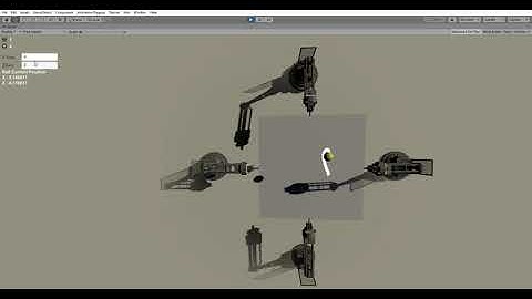 Unity 3d robotic arms - 2020 GTU CSE 396