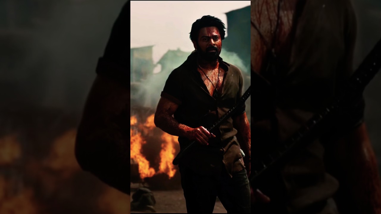 💀😈salaar attitude status 😈💀!!prabhas fight scene 🔥 