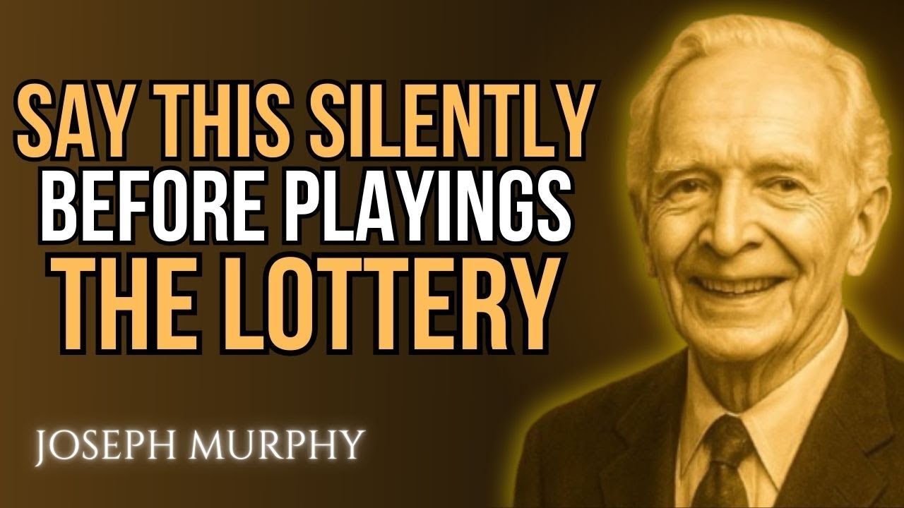 This Silent Thought Changes Everything Before the Lottery | by joseph murphy teachings