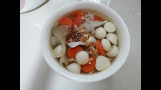 Oysters Mushrooms Soup 平菇汤