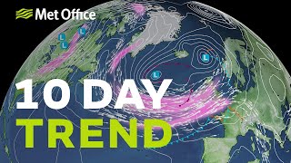 10 day trend 12/10/22  Changeable weather before a shift in the jet stream   Met Office UK Weather