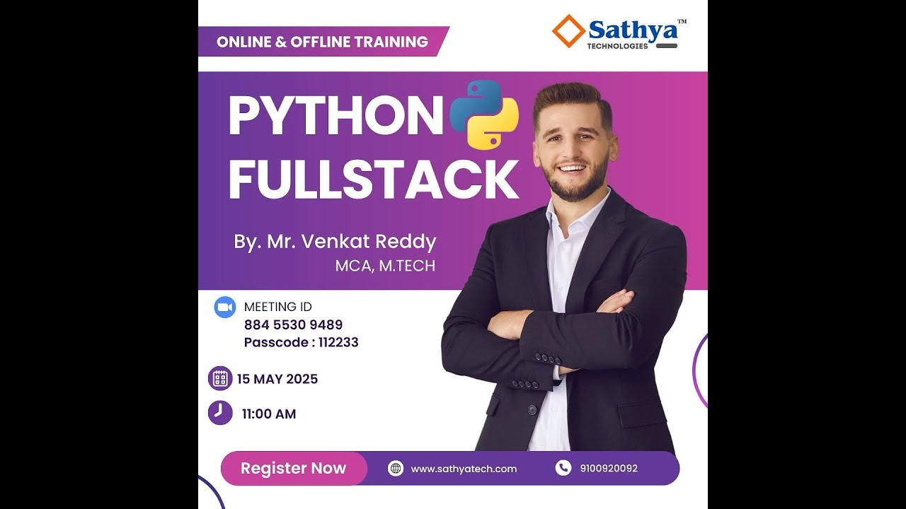 Python Fullstack Devoloper Session 1 - YouTube