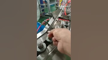 Working principle video of automatic cap feeding machine plastic cap feeding system