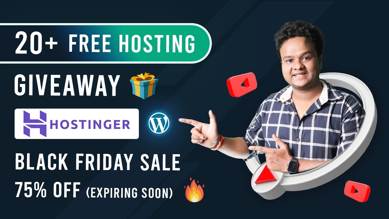 Black Friday  Hosting Deal 2024 (Up to 75 OFF) 20+ Free Hosting